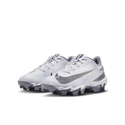 Spikes Beisbol Softbol Nike Diamond Clutch Blanco Gris INFANTIL par