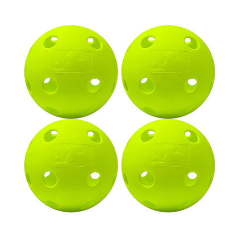 Pack de Pelota Entrenamiento Practica Bateo Softbol Franklin Indestruct 4 piezas 12 in