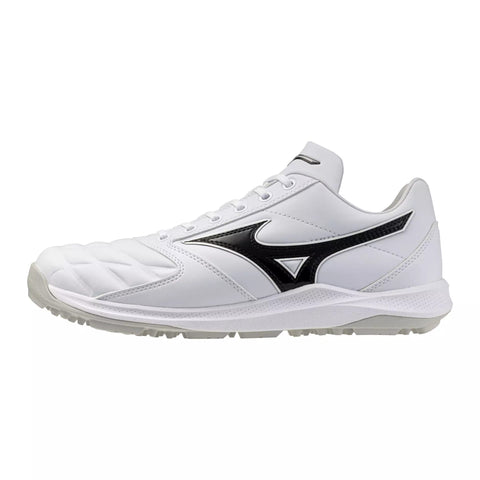 Tenis de Entrenamiento Beisbol Softbol Mizuno Pro Select Turf Blanco Negro