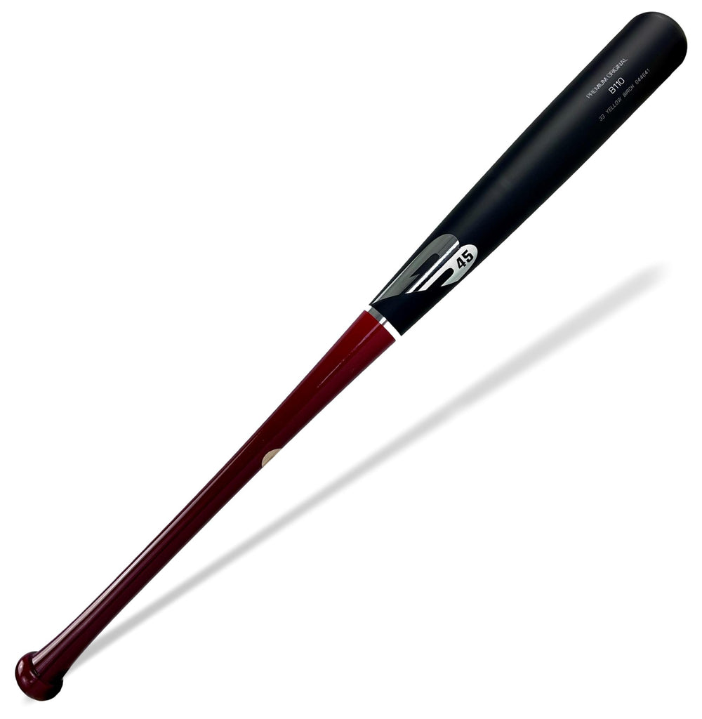 Bate Beisbol B45 Premium B110 Birch Plateado Cromado Cereza Negro Mate