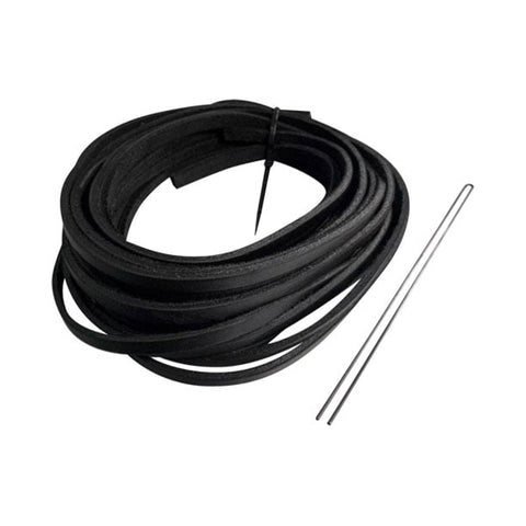 Paquete de 4 CorreasPara Guante Beisbol Softbol Rawlings LACEPK-BLK Negro