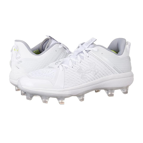 Spikes Beisbol Softbol Under Armour Yard Low MT TPU Blanco