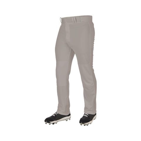 Pantalon Beisbol Softbol Champro MVP Triple Corona 2.0 Fondo Abierto BP60 Gris Largo Adulto