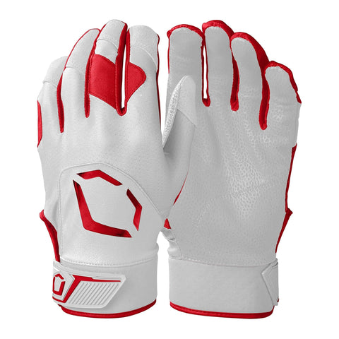Guanteleta Beisbol Softbol Evoshield Standout Blanco Rojo Infantil