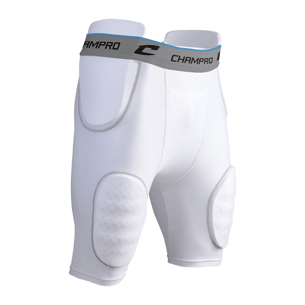 Short de Compresión con Protector FPGU18AW Champro Blanco ADULTO