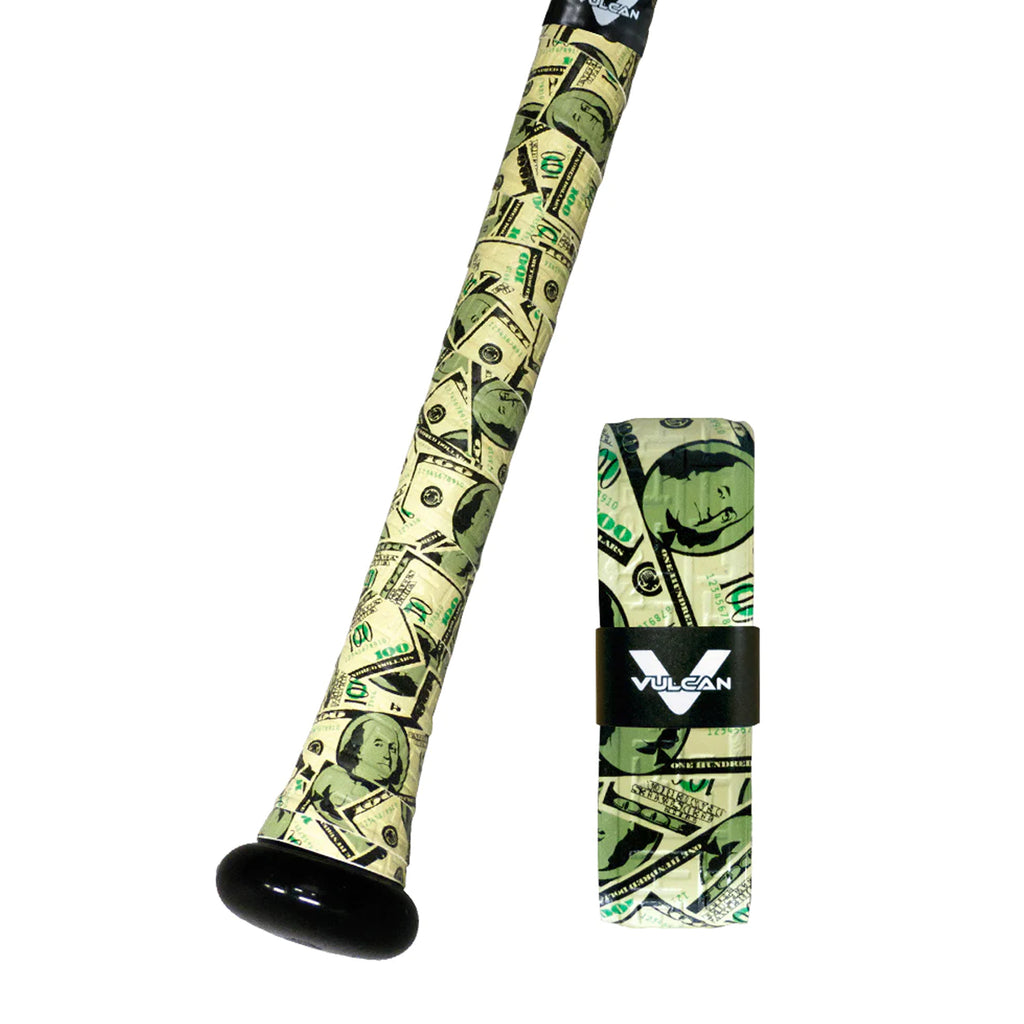 Bat Grip Beisbol Softbol Vulcan RARO MONEY DOLARES 1.75 MM