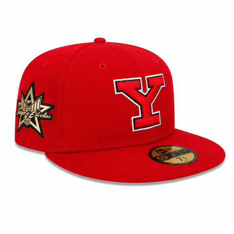 Gorra Beisbol Softbol New Era Leones de Yucatan LMB Juego de Estrellas 2025 59Fifty Cerrada