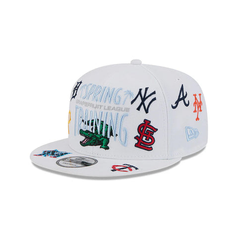 Gorra Beisbol Softbol New Era MLB Grapefruit League Spring Training 2025 All Over Logo 9Fifty Ajustable
