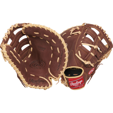 Guante Primera Base Beisbol Rawlings Premium Series D125DBFB 12.5 in Lanzador Diestro ADULTO