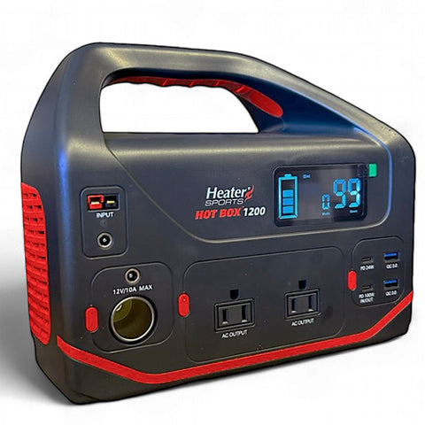 Estación de Energía Portátil Heater Sport Hot Box 1200 Peak