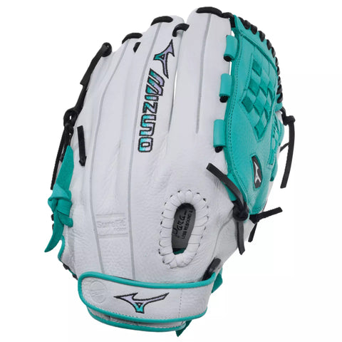 Guante Softbol Mizuno Franchise GFN1201F5 12 in Blanco Verde Jade ADULTO