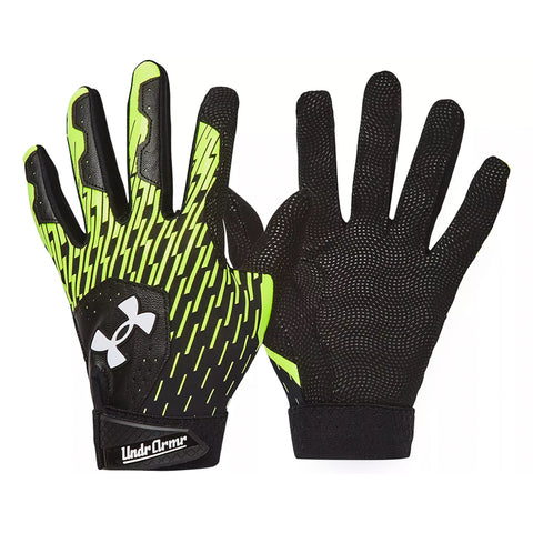 Guanteleta Beisbol Under Armour Clean Up Negro Verde INFANTIL