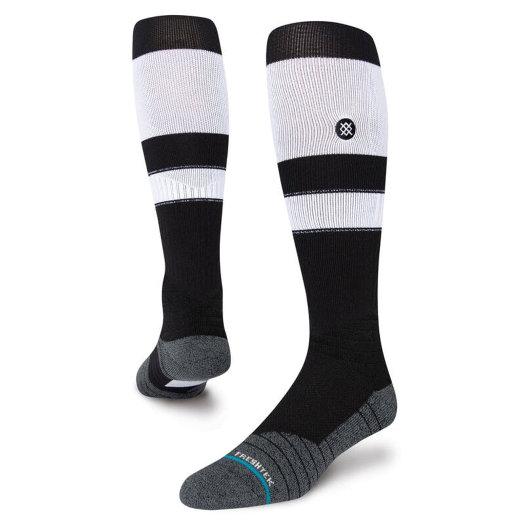 Medias Beisbol Softbol Stance MLB Diamond Pro OTC Rayada Negro - Blanco