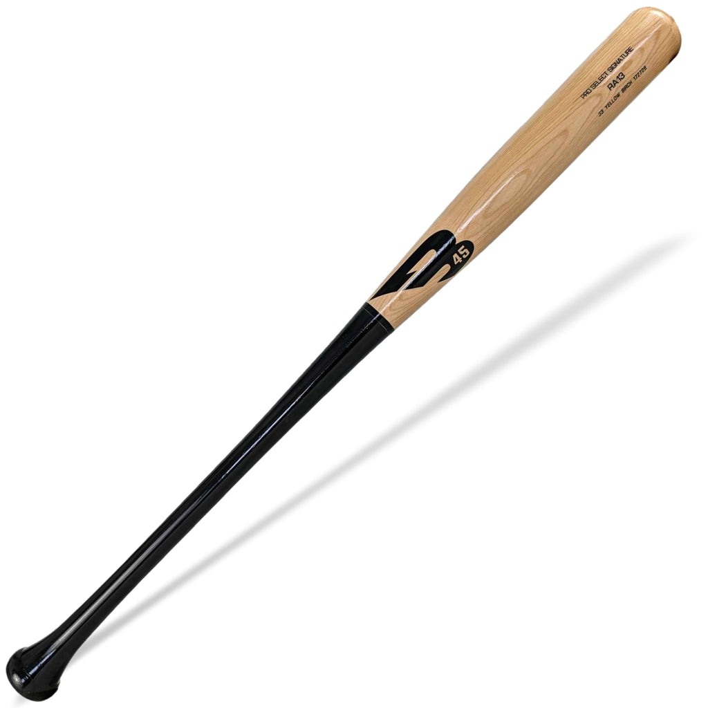 Bat Beisbol B45 Pro Select Birch RA13 Negro Natural