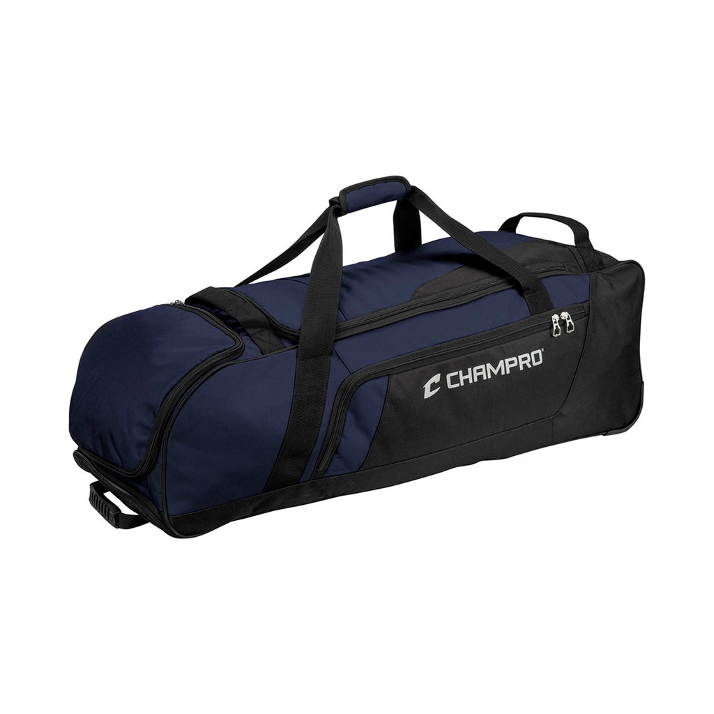 Maleta Beisbol Softbol Con Ruedas Champro Boss Marino ADULTO