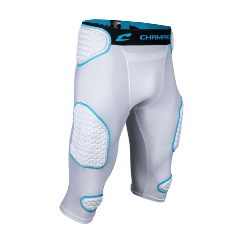 Sliding Short Beisbol Softbol Champro FPGU37AWOB Con 7 Almohadillas Blanco ADULTO