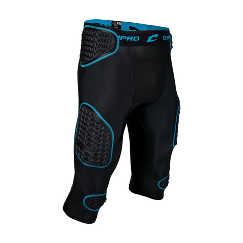 Sliding Short Beisbol Softbol Champro FPGU37ABOB Con 7 Almohadillas Negro ADULTO