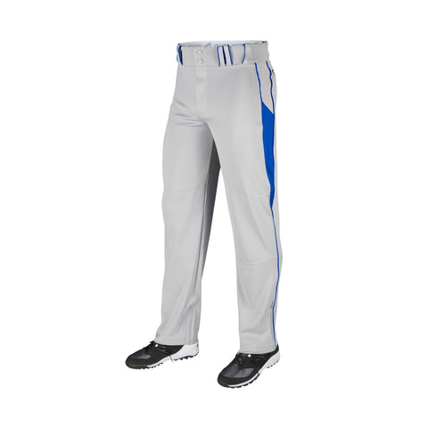 Pantalon Beisbol Champro Gris Azul Largo Triple Crown Bottom 2 BP92U Adulto