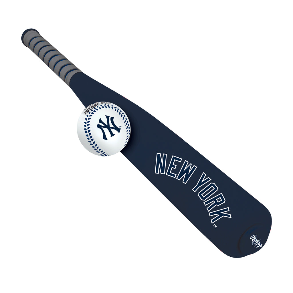Bat Beisbol Recreativo de Fomy y Pelota Rawlings Yankees 3 a 5 años