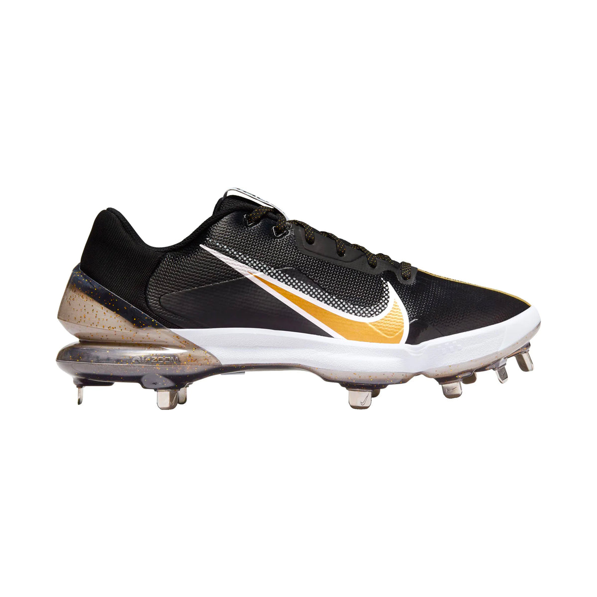 Gold nike spikes top