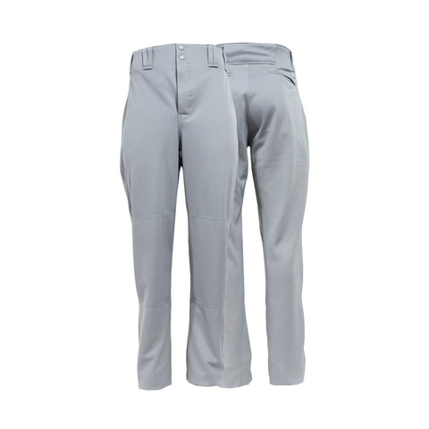 Pantalón De Beisbol Softbol Beisport Largo Gris Adulto