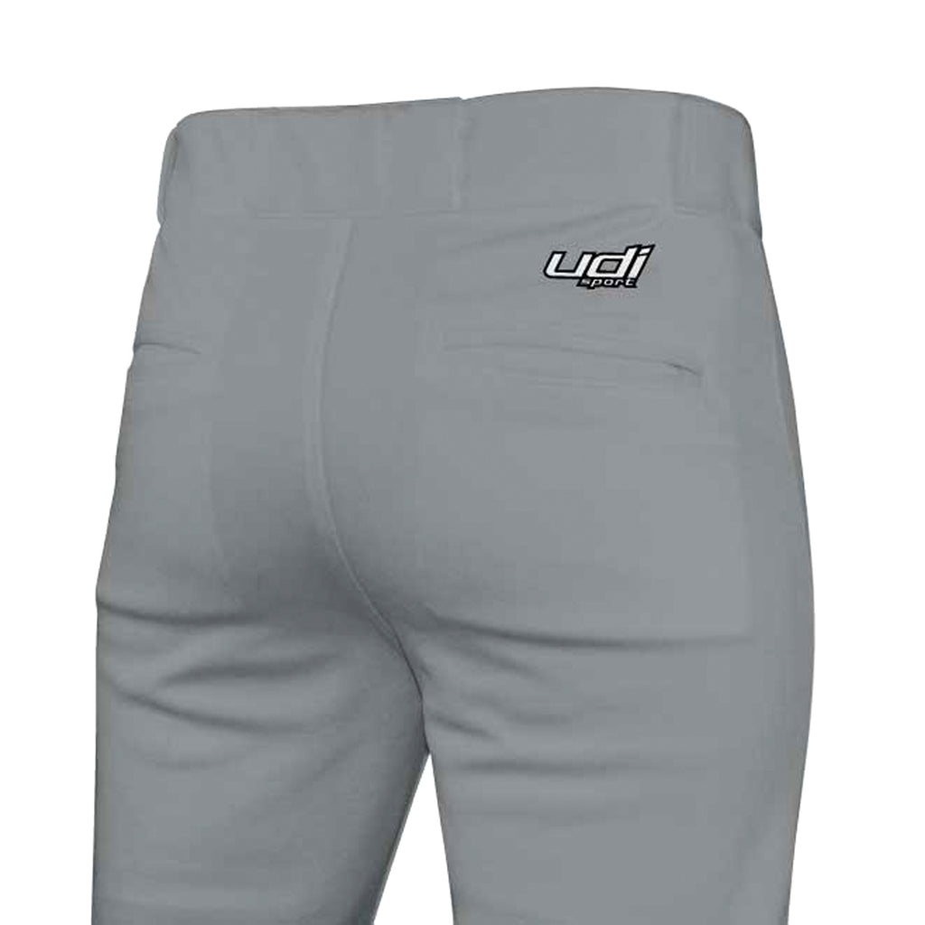 Pantalon De Beisbol Softbol Udi Corto Gris Infantil