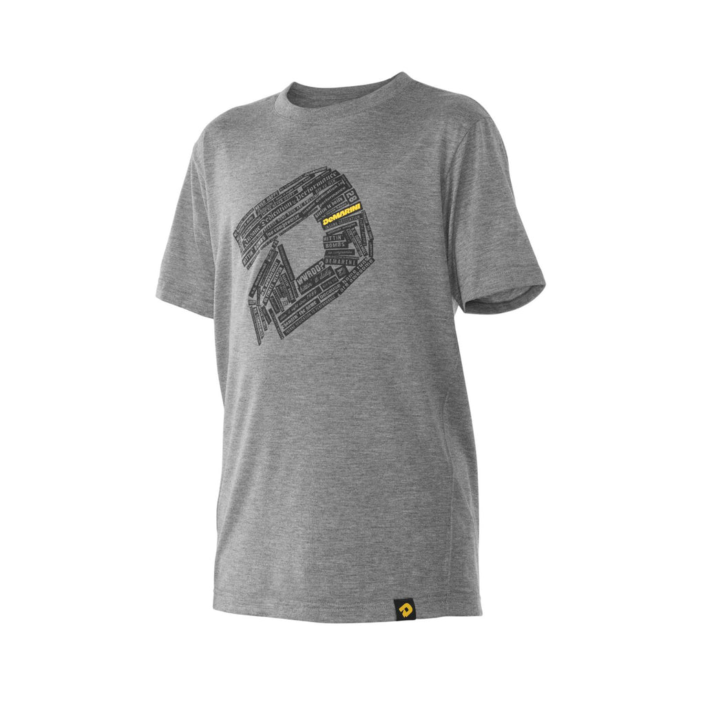 Playera Beisbol Demarini Gris INFANTIL