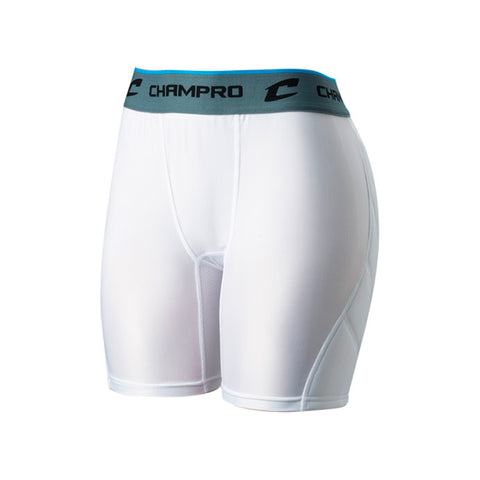 Sliding Short Beisbol Softbol Champro BPS16 Blanco DAMA