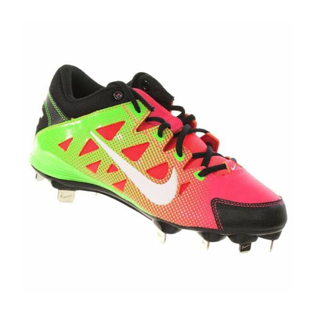 Spikes Beisbol Softbol Nike Hyperdiamon Verde Rosa