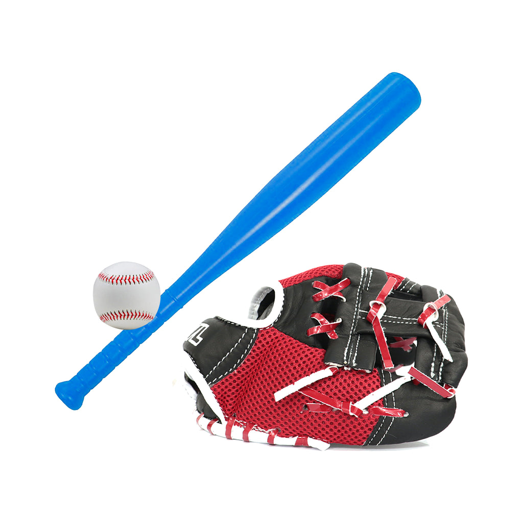 Set Bat Con Guante y Pelota Recreativo RVL Azul 3 a 5 años