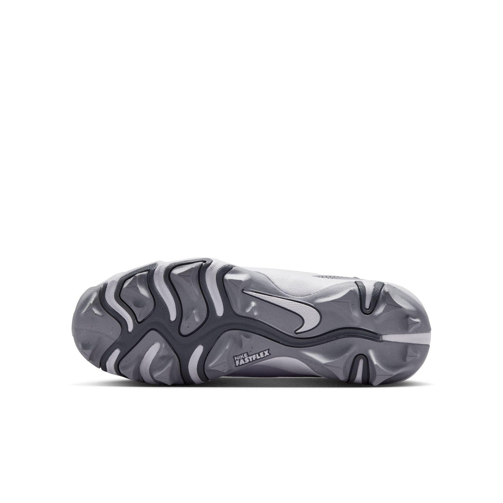 Suela con spikes moldeados de los Nike Diamond Clutch Blanco Gris INFANTIL