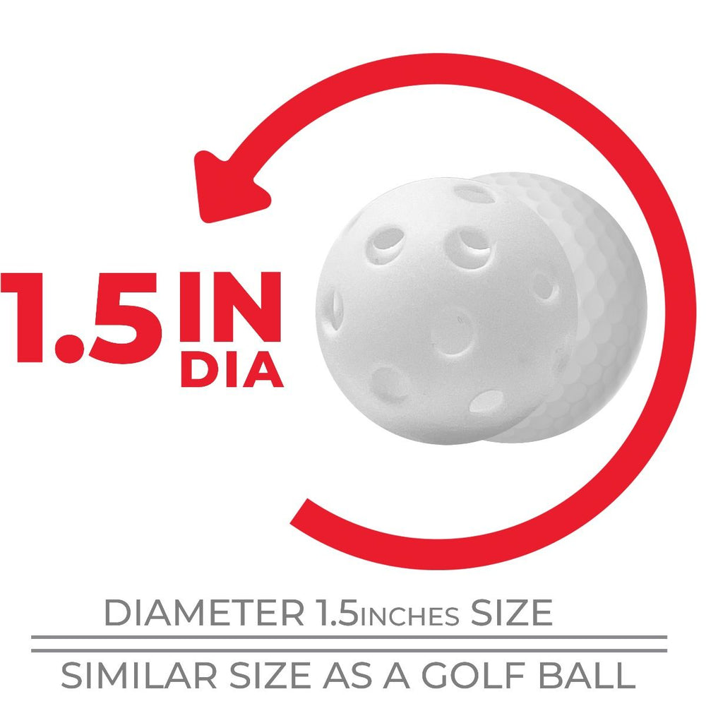 Pack de mini Pelota Entrenamiento Practica Bateo Franklin 12 piezas 1.5 in