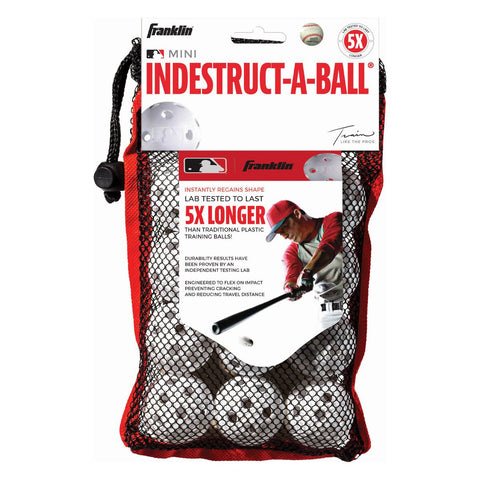 Pack de mini Pelota Entrenamiento Practica Bateo Franklin 12 piezas 1.5 in
