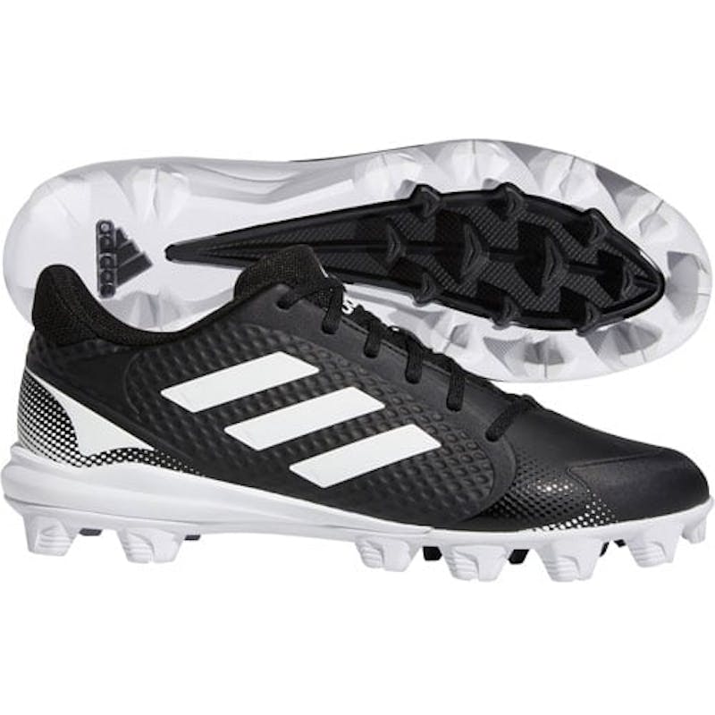 Spikes de Beisbol Softbol Adidas Purehustle MD 2 Negro