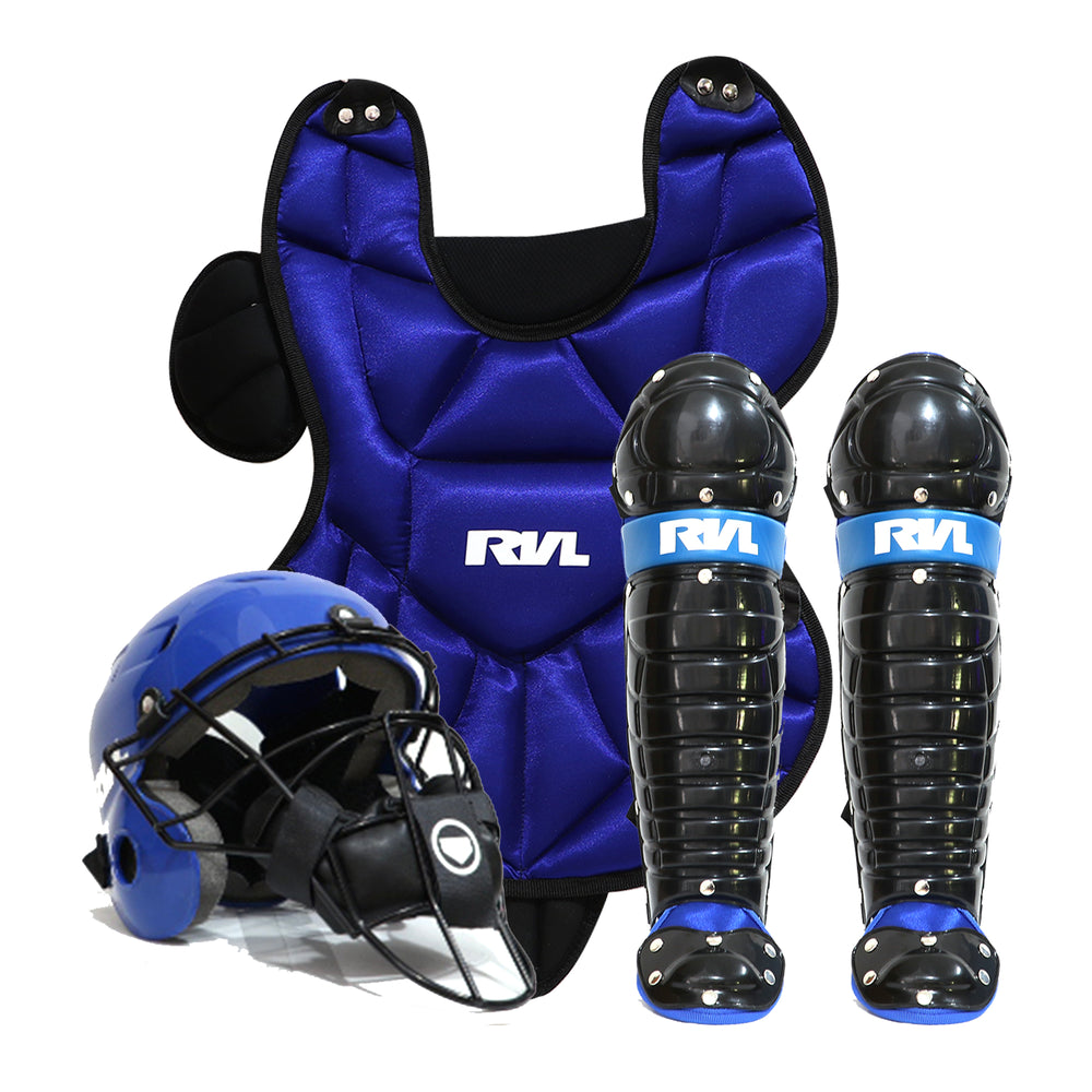 Equipo de Catcher RVL Juvenil Azul Negro vista alterna