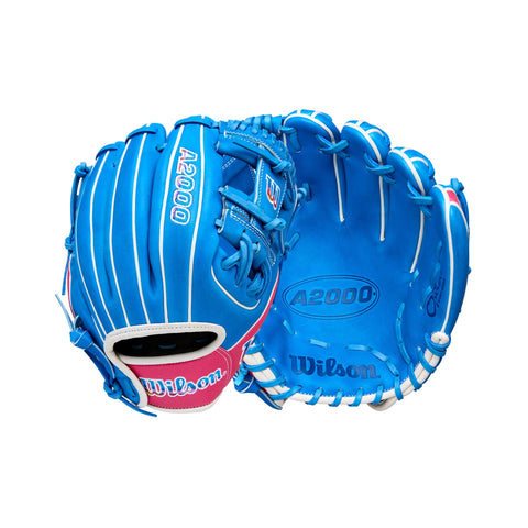 Guante Beisbol Wilson A2000 DP15 Azul 11.5 in