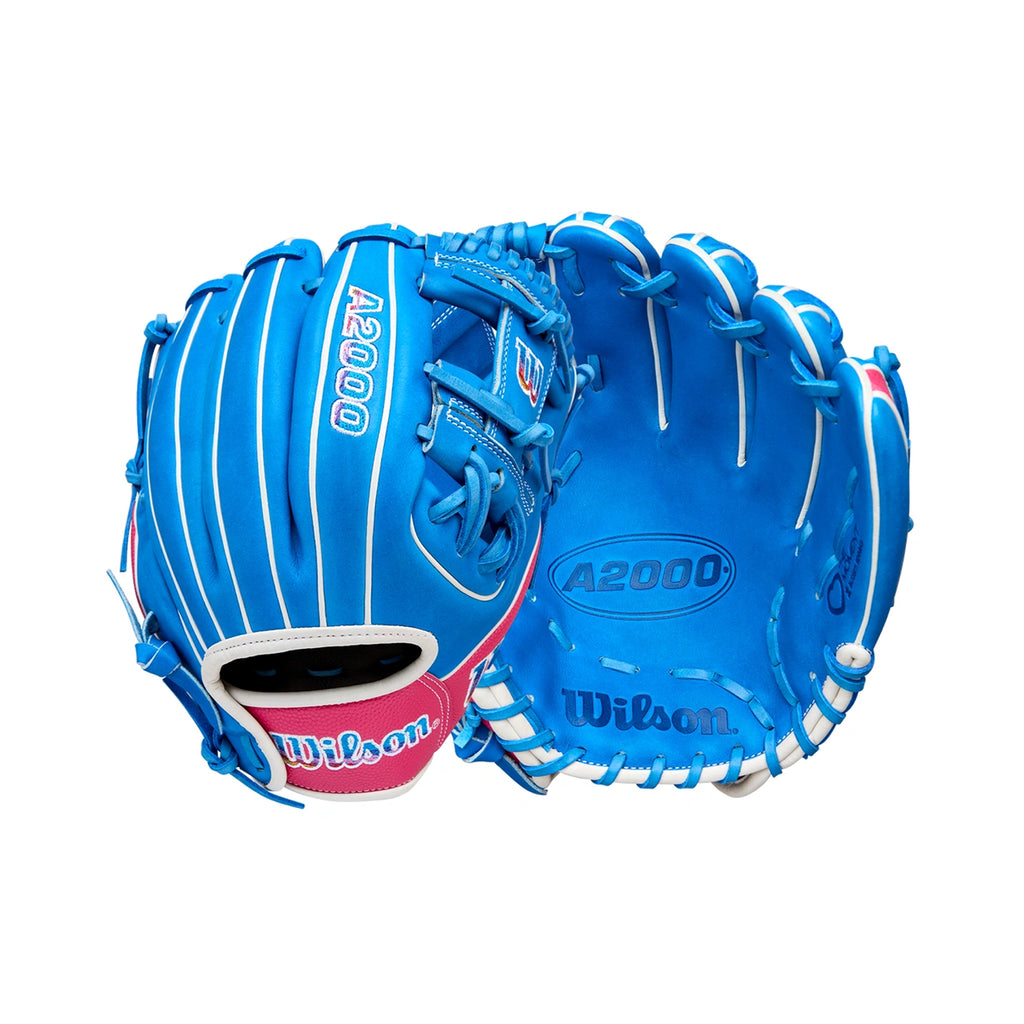 Guante Beisbol Wilson A2000 DP15 Azul 11.5 in
