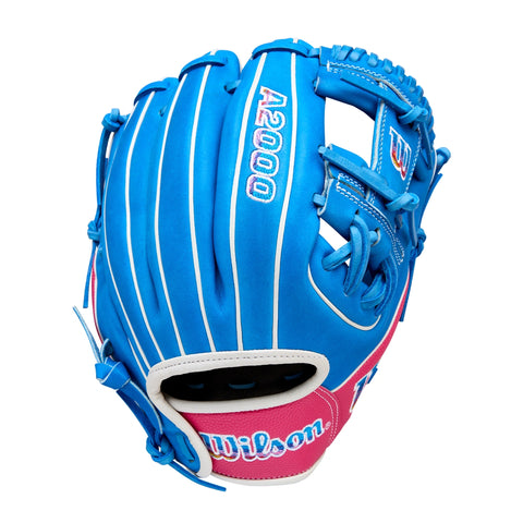 Guante Beisbol Wilson A2000 DP15 Azul 11.5 in