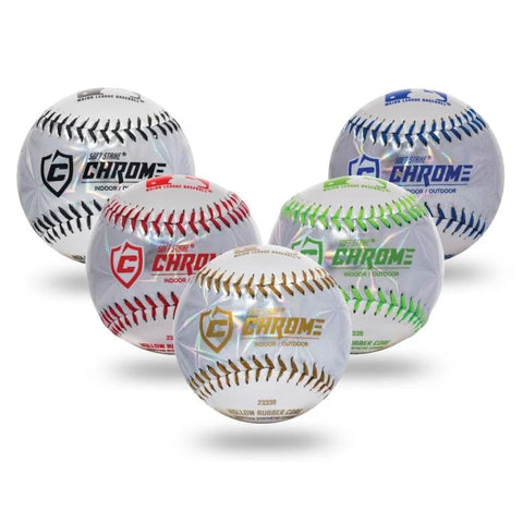 Pelota de Beisbol Infantil Franklin Soft Strike Chrome 9 in Infantil