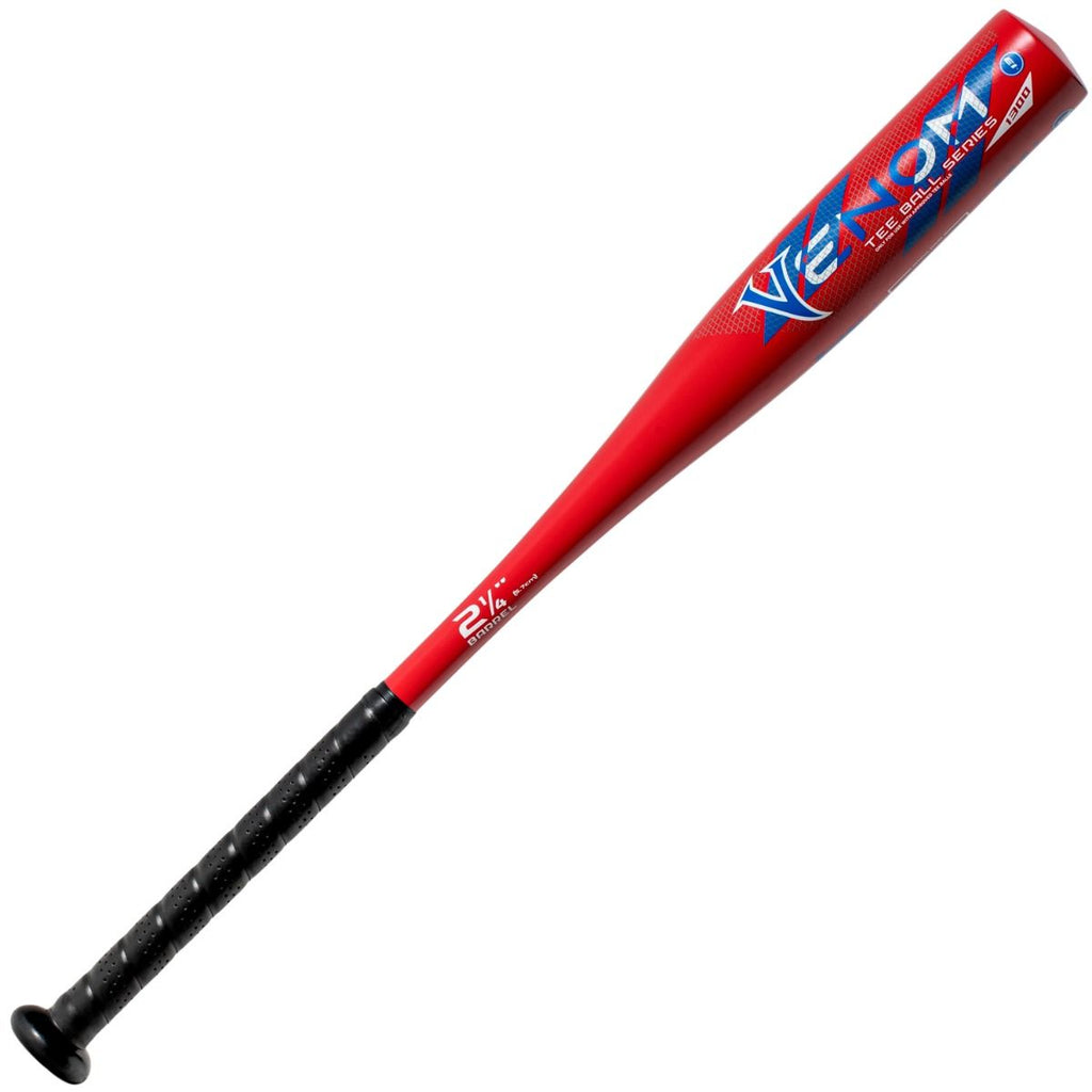 Bat Beisbol Franklin Venom 1300 Rojo (-13) modelo 2024 pañalitos 3 a 5 años