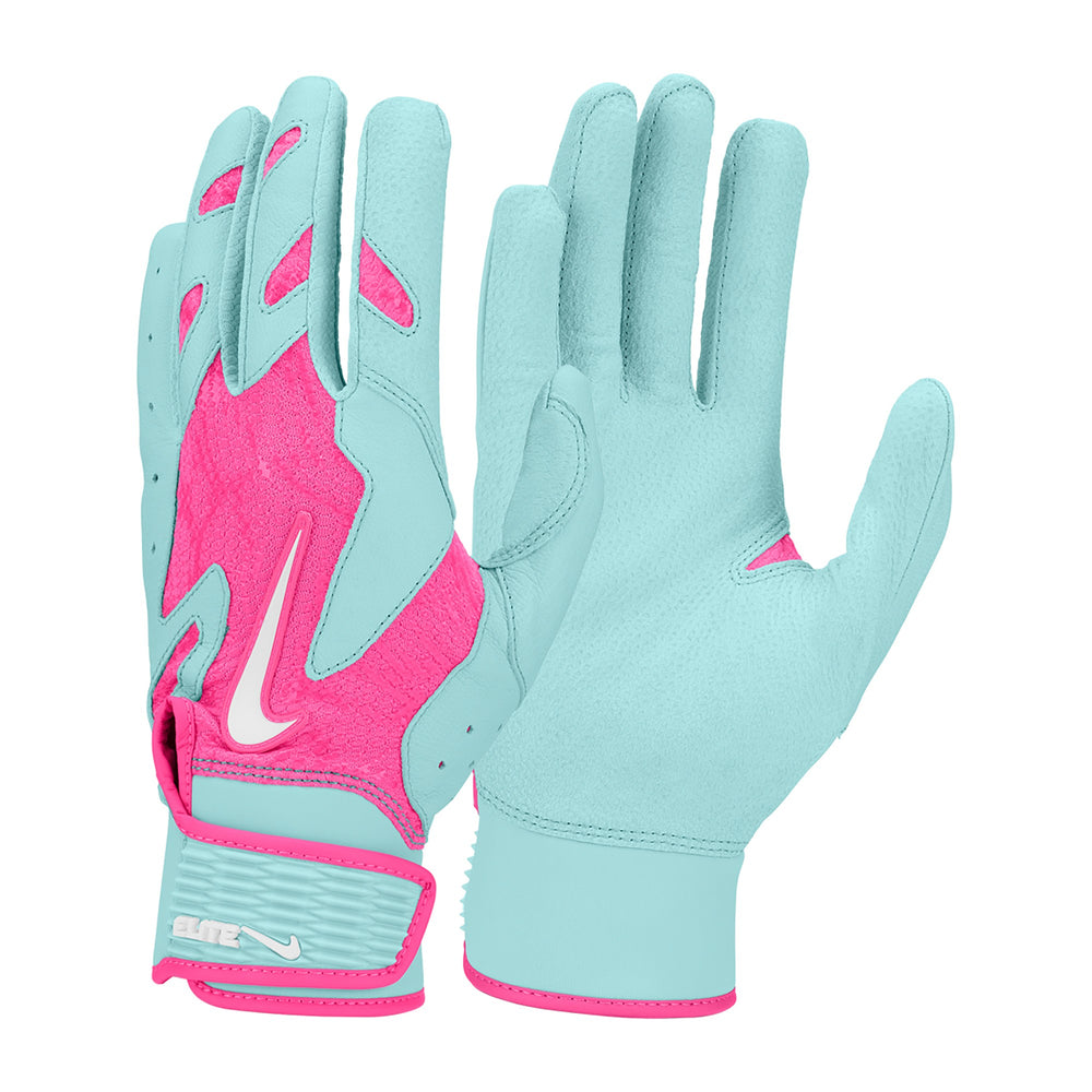 Guanteletas Nike Alpha Elite 2.0 rosa con celeste