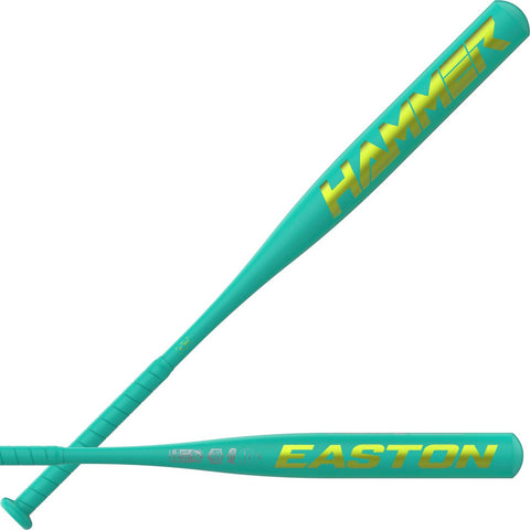 Bat Softbol Easton Hammer 2027 turquesa dorado ESD7HML