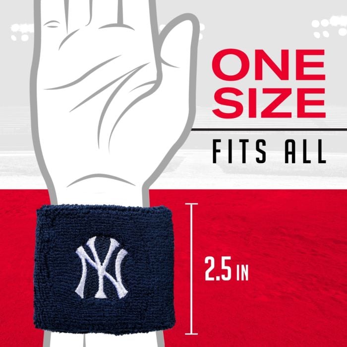 Muñequeras Franklin 2.5 in MLB Team New York Yankees