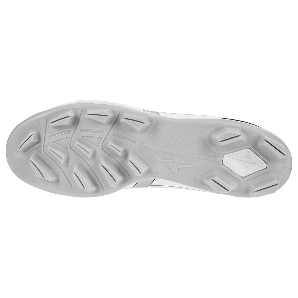 Spikes Beisbol Softbol Mizuno CushionRevo Diamond Mid Blanco Negro