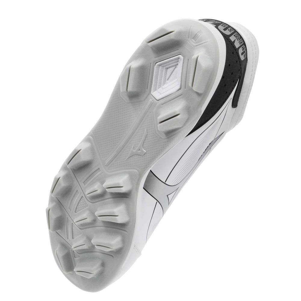 Spikes Beisbol Softbol Mizuno CushionRevo Diamond Mid Blanco Negro