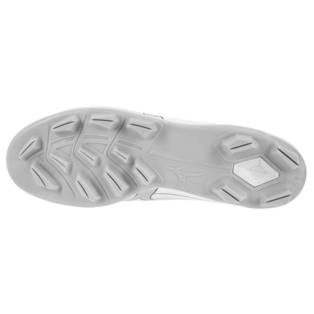 Spikes Beisbol Softbol Mizuno CushionRevo Diamond Blanco Negro