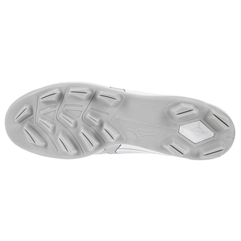 Spikes Beisbol Softbol Mizuno CushionRevo Diamond Blanco Negro