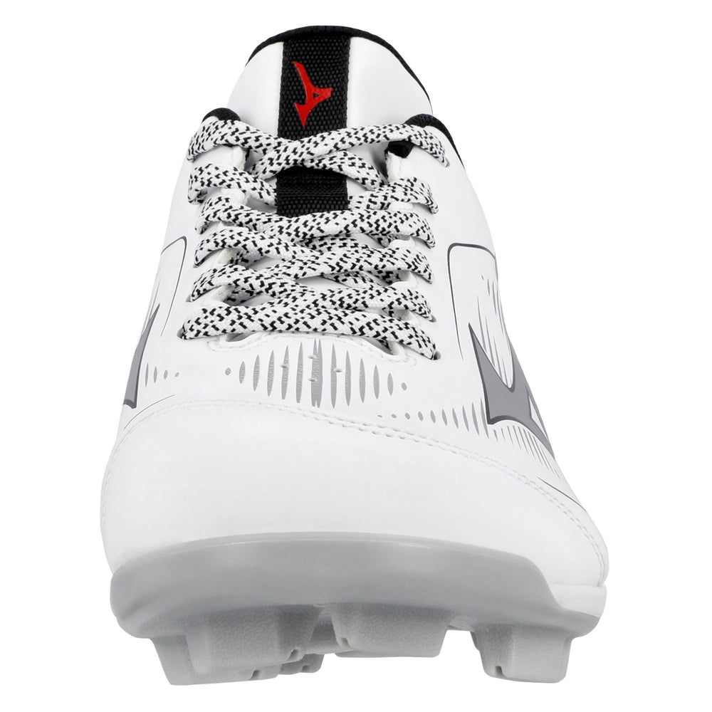 Spikes Beisbol Softbol Mizuno CushionRevo Diamond Blanco Negro