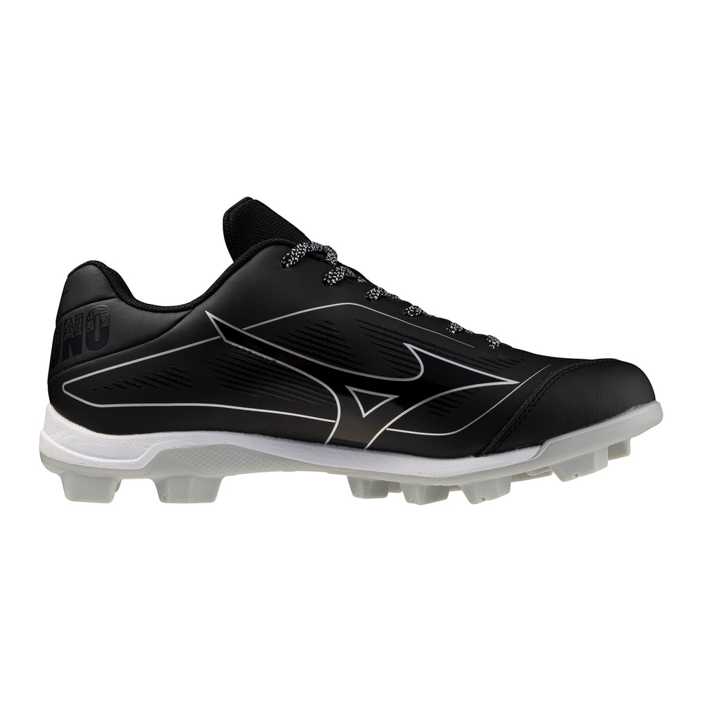 Spikes Beisbol Softbol Mizuno CushionRevo Diamond Negro Blanco