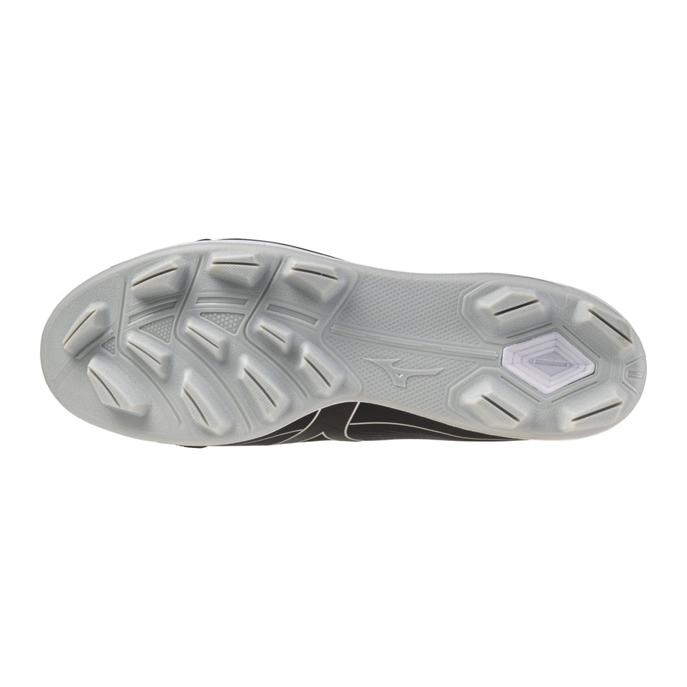 Spikes Beisbol Softbol Mizuno CushionRevo Diamond Negro Blanco